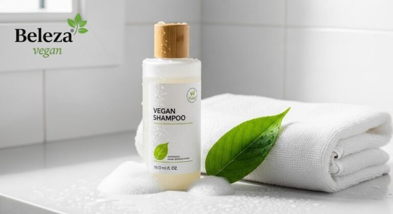 Shampoo vegano cabelos