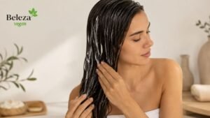 Como a reconstrução capilar vegana recupera fios danificados com proteínas vegetais, devolvendo força, brilho e resistência aos cabelos.