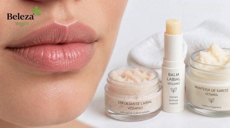 Hidratação labial antes do batom